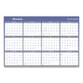 AT-A-GLANCE Vertical/Horizontal Erasable Quarterly/Monthly Wall Planner, 24 x 36, White/Blue Sheets, 12-Month (Jan to Dec): 2023