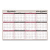AT-A-GLANCE Vertical/Horizontal Erasable Quarterly/Monthly Wall Planner, 24 x 36, White/Black/Red Sheets, 12-Month (Jan to Dec): 2023