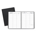 AT-A-GLANCE Weekly Appointment Book, 11 x 8.25, Black Cover, 13-Month (Jan to Jan): 2023 to 2024