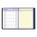 AT-A-GLANCE QuickNotes Weekly Vertical-Column Format Appointment Book, 11 x 8.25, Black Cover, 12-Month (Jan to Dec): 2023