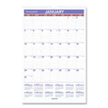 AT-A-GLANCE Monthly Wall Calendar with Ruled Daily Blocks, 15.5 x 22.75, White Sheets, 12-Month (Jan to Dec): 2023