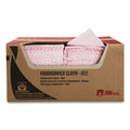 WypAll Foodservice Cloths, 12.5 x 23.5, Red, 200/Carton