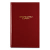 AT-A-GLANCE Standard Diary Daily Diary, 2023 Edition, Wide/Legal Rule, Red Cover, 12 x 7.75, 200 Sheets