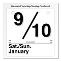 AT-A-GLANCE Today Is Daily Wall Calendar Refill, 6 x 6, White Sheets, 12-Month (Jan to Dec): 2023