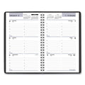 AT-A-GLANCE DayMinder Block Format Weekly Appointment Book, 8.5 x 5.5, Black Cover, 12-Month (Jan to Dec): 2023