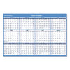 AT-A-GLANCE Horizontal Reversible/Erasable Wall Planner, 48 x 32, White/Blue Sheets, 12-Month (Jan to Dec): 2023