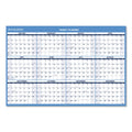 AT-A-GLANCE Horizontal Reversible/Erasable Wall Planner, 48 x 32, White/Blue Sheets, 12-Month (Jan to Dec): 2023