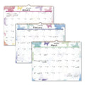 AT-A-GLANCE Watercolors Recycled Monthly Wall Calendar, Watercolors Artwork, 15 x 12, White/Multicolor Sheets, 12-Month (Jan-Dec): 2023