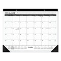 AT-A-GLANCE Academic Year Ruled Desk Pad, 21.75 x 17, White Sheets, Black Binding, Black Corners, 16-Month (Sept to Dec): 2022 to 2023
