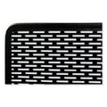 Artistic Urban Collection Punched Metal Magazine File, 3.5 x 10 x 11.5, White