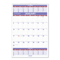 AT-A-GLANCE Three-Month Wall Calendar, 15.5 x 22.75, White Sheets, 12-Month (Jan to Dec): 2023