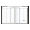 AT-A-GLANCE DayMinder Hardcover Weekly Vertical-Column Format Appointment Book, 11 x 8, Black Cover, 12-Month (Jan to Dec): 2023