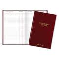 AT-A-GLANCE Standard Diary Daily Journal, 2023 Edition, Wide/Legal Rule, Red Cover, 12 x 7.75, 210 Sheets