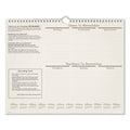 AT-A-GLANCE Recycled Wall Calendar, Unruled Blocks, 15 x 12, Sand/Green Sheets, 12-Month (Jan to Dec): 2023