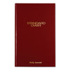 AT-A-GLANCE Standard Diary Daily Journal, 2023 Edition, Wide/Legal Rule, Red Cover, 12 x 7.75, 210 Sheets