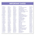 AT-A-GLANCE Wirebound Monthly Desk/Wall Calendar, 11 x 8, White Sheets, 16-Month (Sept to Dec): 2022 to 2023