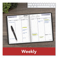 AT-A-GLANCE DayMinder Weekly Planner, Vertical-Column Format, 8.75 x 7, Black Cover, 12-Month (Jan to Dec): 2023