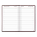 AT-A-GLANCE Standard Diary Daily Diary, 2023 Edition, Wide/Legal Rule, Red Cover, 12 x 7.75, 200 Sheets