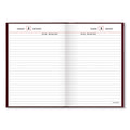 AT-A-GLANCE Standard Diary Daily Reminder Book, 2023 Edition, Medium/College Rule, Red Cover, 7.5 x 5.13, 201 Sheets