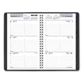 AT-A-GLANCE DayMinder Block Format Weekly Appointment Book, Tabbed Telephone/Add Section, 8.5 x 5.5, Black, 12-Month (Jan-Dec): 2023