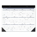AT-A-GLANCE Contemporary Monthly Desk Pad, 22 x 17, White Sheets, Black Binding/Corners,12-Month (Jan to Dec): 2023