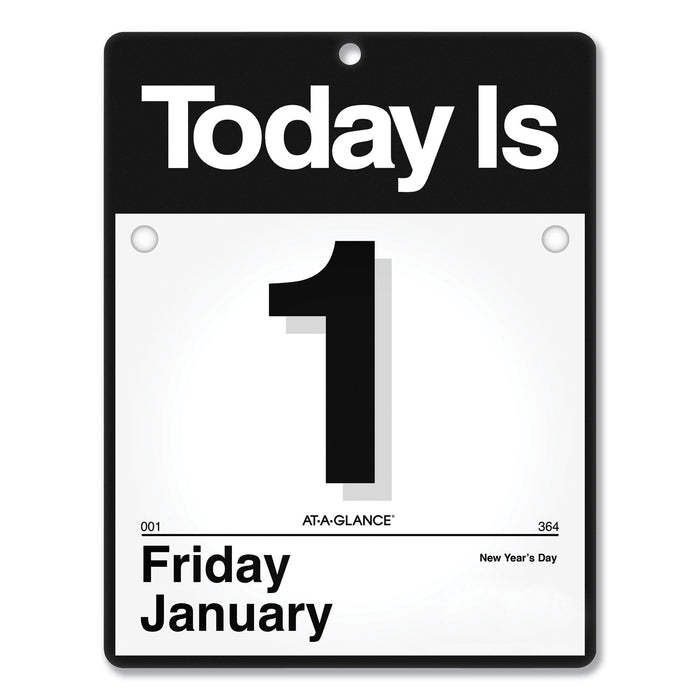 AT-A-GLANCE Today Is Wall Calendar, 9.5 x 12, White Sheets, 12-Month (Jan to Dec): 2023