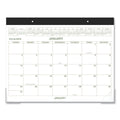 AT-A-GLANCE Two-Color Desk Pad, 22 x 17, White Sheets, Black Binding, Clear Corners, 12-Month (Jan to Dec): 2023