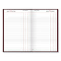AT-A-GLANCE Standard Diary Daily Journal, 2023 Edition, Wide/Legal Rule, Red Cover, 12 x 7.75, 210 Sheets