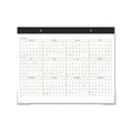 AT-A-GLANCE Two-Color Desk Pad, 22 x 17, White Sheets, Black Binding, Clear Corners, 12-Month (Jan to Dec): 2023