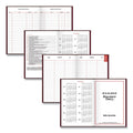 AT-A-GLANCE Standard Diary Daily Reminder Book, 2023 Edition, Medium/College Rule, Red Cover, 7.5 x 5.13, 201 Sheets