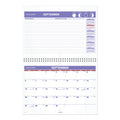 AT-A-GLANCE Wirebound Monthly Desk/Wall Calendar, 11 x 8, White Sheets, 16-Month (Sept to Dec): 2022 to 2023