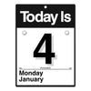 AT-A-GLANCE Today Is Wall Calendar, 6.63 x 9.13, White Sheets, 12-Month (Jan to Dec): 2023