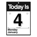 AT-A-GLANCE Today Is Wall Calendar, 6.63 x 9.13, White Sheets, 12-Month (Jan to Dec): 2023