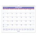 AT-A-GLANCE Monthly Wall Calendar, 15 x 12, White/Red/Blue Sheets, 12-Month (Jan to Dec): 2023