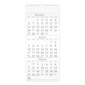 AT-A-GLANCE Three-Month Reference Wall Calendar, 12 x 27, White Sheets, 15-Month (Dec to Feb): 2022 to 2024