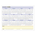 AT-A-GLANCE QuickNotes Mini Erasable Wall Planner, 16 x 12, White/Blue/Yellow Sheets, 12-Month (Jan to Dec): 2023