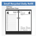 AT-A-GLANCE Desk Calendar Recycled Refill, 3.5 x 6, White Sheets, 2023