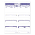 AT-A-GLANCE Flip-A-Week Desk Calendar Refill, 7 x 6, White Sheets, 2023