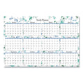 Blue Sky Lindley Laminated Erasable Wall Calendar, Lindley Floral Artwork, 36 x 24, White/Blue/Green Sheets, 12-Month (Jan-Dec): 2023