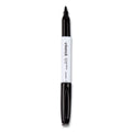 Universal Pen Style Dry Erase Marker, Fine Bullet Tip, Black, Dozen