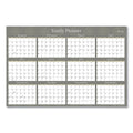 Blue Sky Adrianna Laminated Erasable Wall Calendar, 36 x 24, White/Taupe Sheets, 12-Month (Jan to Dec): 2023