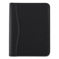 AT-A-GLANCE Black Leather Planner/Organizer Starter Set, 8.5 x 5.5, Black Cover, 12-Month (Jan to Dec): Undated