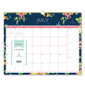 Blue Sky Day Designer Peyton Academic Wall Calendar, Floral Artwork, 15 x 12, White/Navy Sheets, 12-Month (July-June): 2022-2023