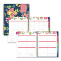 Blue Sky Day Designer Peyton Create-Your-Own Cover Weekly/Monthly Planner, Floral, 11 x 8.5, Navy, 12-Month (July-June): 2022-2023