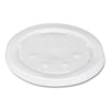 Dart Polystyrene Plastic Flat Straw-Slot Cold Cup Lids, Fits 28 oz Cups, Translucent, 960/Carton