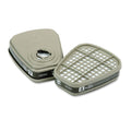 3M 6001 Respirator Cartridge for Certain Organic Vapors, 2/Pack