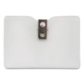 Advantus Security ID Badge Holders with Clip, Horizontal, Clear 3.5" x 3" Holder, 3.5" x 3" Insert, 50/Box