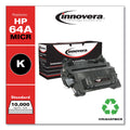 Innovera Remanufactured Black MICR Toner, Replacement for 64AM (CC364AM), 10,000 Page-Yield