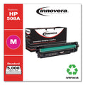 Innovera Remanufactured Magenta Toner, Replacement for 508A (CF363A), 5,000 Page-Yield