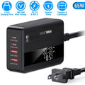 65W 4 USB Port Fast Wall Charger by DailySale